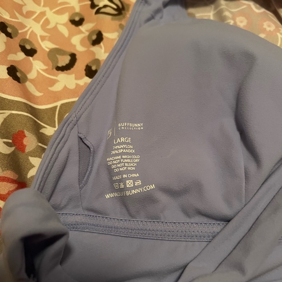 Buffbunny Alpha Sports Bra - Rain Water Blue in Size L - Picture 5 of 5